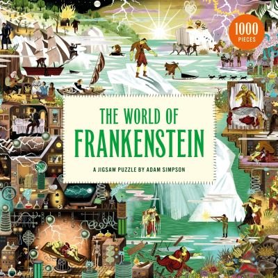 Roger Luckhurst · The World of Frankenstein: A Jigsaw Puzzle by Adam Simpson (SPEL) (2022)