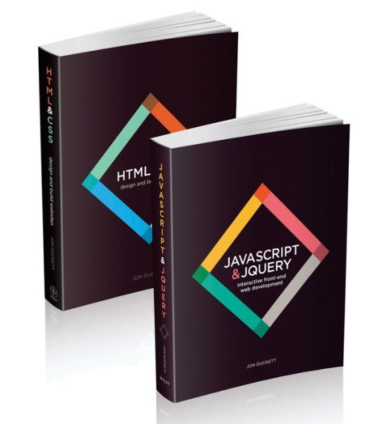 Cover for Jon Duckett · Web Design with HTML, CSS, JavaScript and jQuery Set (Pocketbok) (2014)