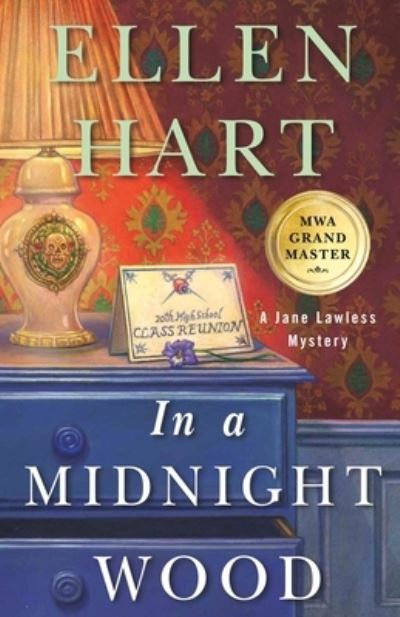 Cover for Ellen Hart · In a Midnight Wood : A Jane Lawless Mystery (Hardcover Book) (2020)