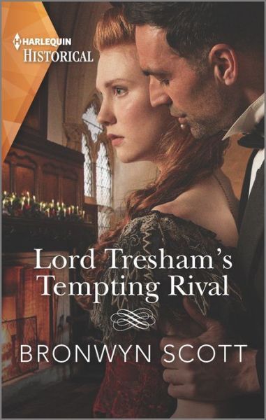 Cover for Bronwyn Scott · Lord Tresham's Tempting Rival (Paperback Book) (2021)