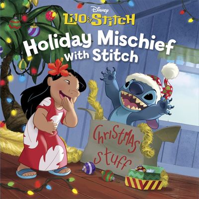 Cover for Disney Books · Holiday Mischief with Stitch (Hardcover Book) (2020)