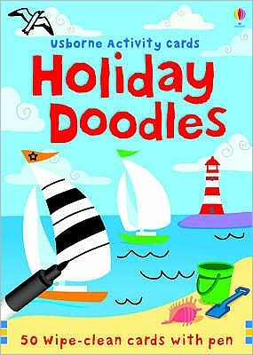 Holiday Doodles - Doodle Cards - Fiona Watt - Książki - Usborne Publishing Ltd - 9781409504443 - 1 maja 2011