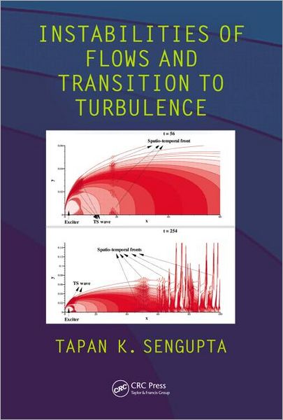 Cover for Tapan K. Sengupta · Instabilities of Flows and Transition to Turbulence (Hardcover Book) (2012)