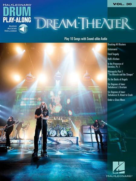Cover for Dream Theater · Dream Theater Drum Play-Along Volume 30 (Bog) (2016)