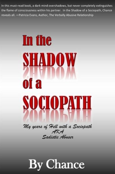 Cover for By Chance · In the SHADOW of a SOCIOPATH (Paperback Bog) (2015)