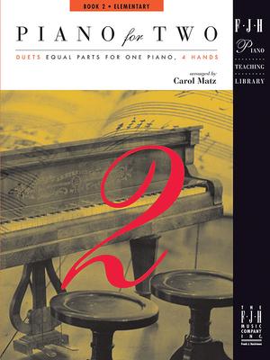 Cover for Carol Matz · Piano For Two - Book Two (Book) (2023)