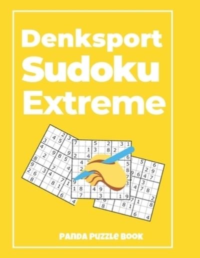 Cover for Panda Puzzle Book · Denksport Sudoku Extreme (Paperback Book) (2019)