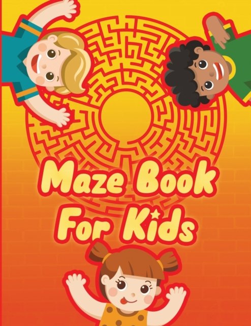 Cover for Copertina Ink · Maze Book for Kids - A Maze Activity Book for Kids - Maze Workbook Game (Paperback Bog) (2019)
