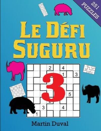 Cover for Martin Duval · Le Defi Suguru Vol. 3 (Paperback Book) (2018)