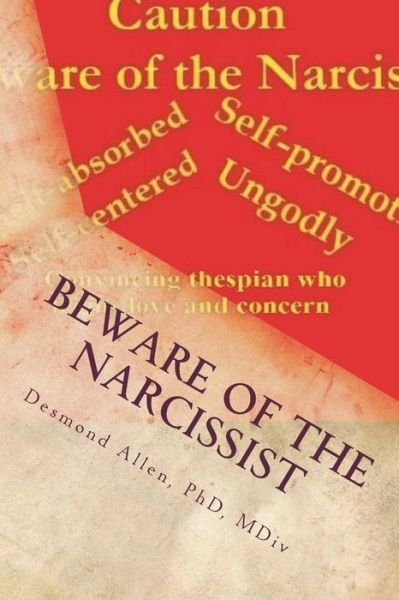 Cover for Desmond Allen Phd · Beware of the Narcissist (Paperback Bog) (2018)