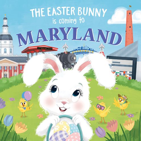 Cover for Eric James · The Easter Bunny is Coming to Maryland (Hardcover Book) (2020)