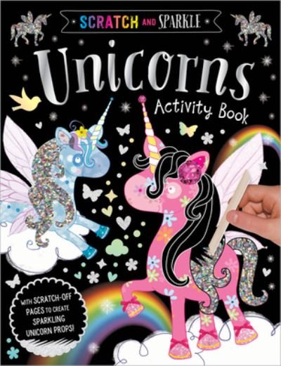 Cover for Make Believe Ideas  Ltd. · Scratch and Sparkle Unicorns Activity Book (Paperback Book) (2018)