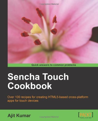 Cover for Ajit Kumar · Sencha Touch Cookbook (Pocketbok) (2011)