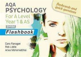 Cover for Arwa Mohamedbhai · AQA Psychology for A Level Year 1 &amp; AS Flashbook: 2nd Edition (Pocketbok) (2020)