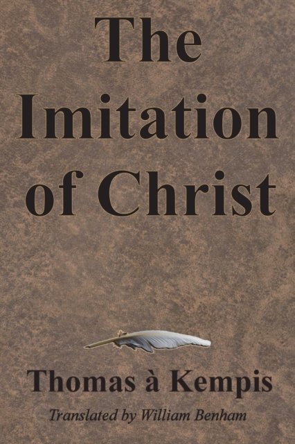Cover for Thomas A Kempis · The Imitation of Christ (Pocketbok) (1901)