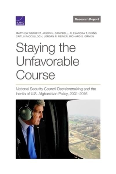 Cover for Matthew Sargent · Staying the Unfavorable Course (Book) (2023)