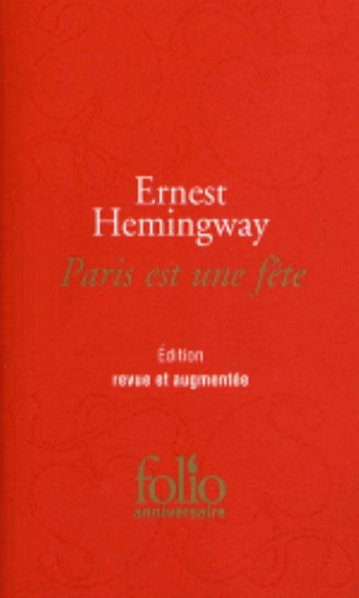 Cover for Ernest Hemingway · Paris est une fete (Paperback Book) (2012)