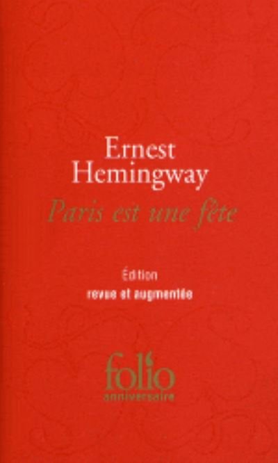 Cover for Ernest Hemingway · Paris est une fete (Paperback Bog) (2012)