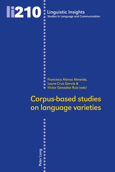 Cover for Corpus-based studies on language varieties - Linguistic Insights (Paperback Book) [New edition] (2016)