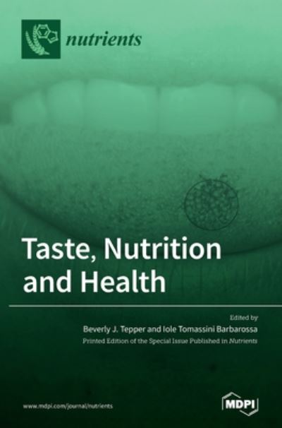 Cover for Beverly J Tepper · Taste, Nutrition and Health (Hardcover Book) (2020)