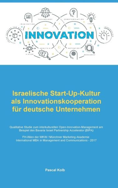 Cover for Kolb · Israelische Start-Up-Kultur als In (Book) (2020)