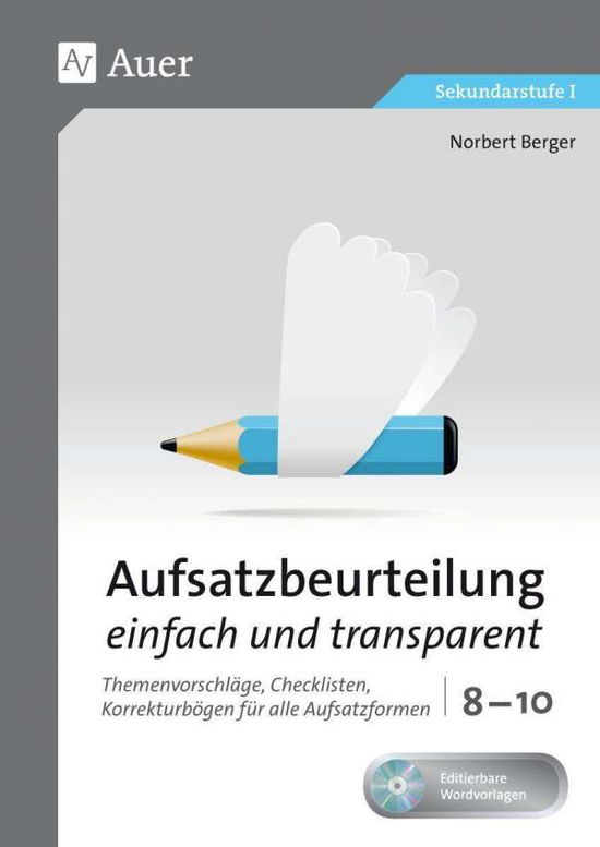 Cover for Berger · Aufsatzbeurteilung einfach und (Book)