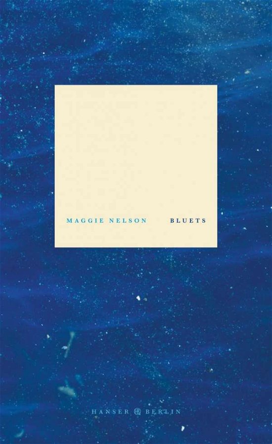 Cover for Nelson · Bluets (Bog)
