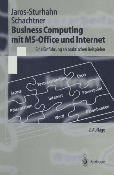 Cover for Anke Jaros-Sturhahn · Business Computing Mit MS-Office und Internet - Springer-Lehrbuch (Paperback Book) [2., verb. u. erw. Aufl. edition] (1999)