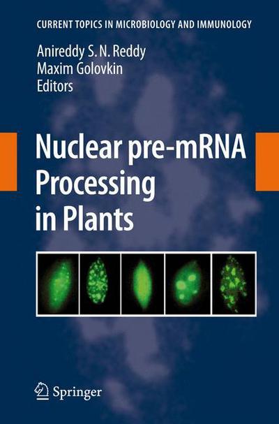 Cover for A S N Reddy · Nuclear pre-mRNA Processing in Plants - Current Topics in Microbiology and Immunology (Paperback Book) [Softcover reprint of hardcover 1st ed. 2008 edition] (2010)