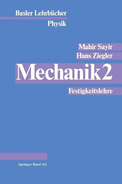 Cover for M. Sayir · Mechanik: Band 2 (Paperback Book) (1991)