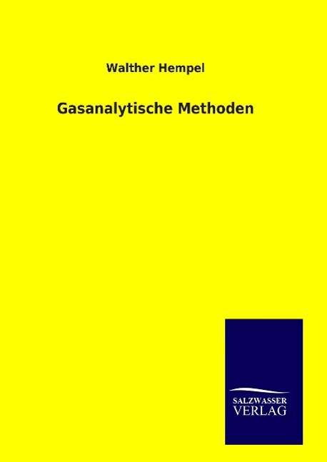 Cover for Hempel · Gasanalytische Methoden (Book)