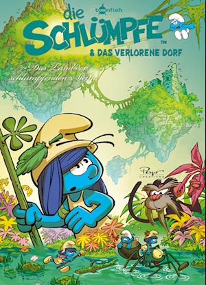 Cover for Peyo · Die Schlümpfe und das verlorene Dorf. Band 7 (Bog) (2025)