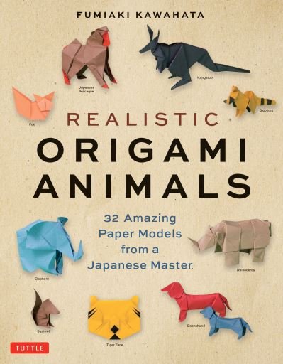 Cover for Fumiaki Kawahata · Realistic Origami Animals: 32 Amazing Paper Models from a Japanese Master (Paperback Bog) (2021)