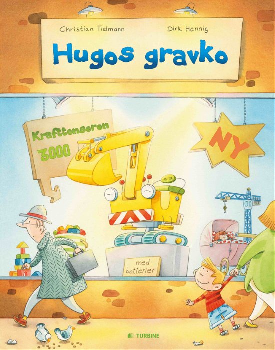 Cover for Christian Tielmann · Hugos gravko (Innbunden bok) [1. utgave] (2017)