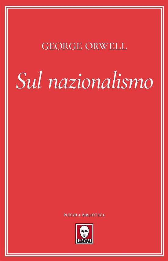 Cover for George Orwell · Sul Nazionalismo (Bog)