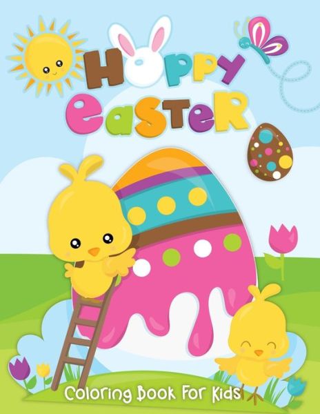 Happy Easter Coloring Book - Ella Press - Livres - Independently Published - 9798609030443 - 4 février 2020