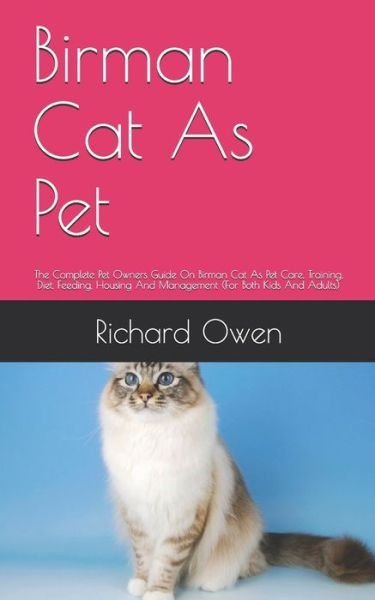 Cover for Richard Owen · Birman Cat As Pet (Paperback Book) (2020)