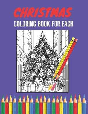 Cover for Create Yourself · Christmas Coloring Book For Each (Paperback Book) (2020)