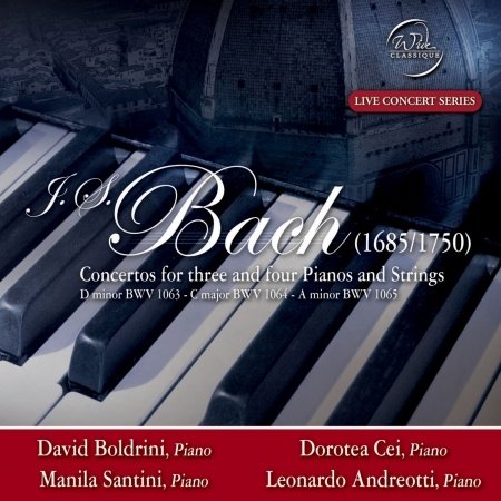 Cover for Davide Boldrini · J.s. Bach Conc. for 3 &amp; 4 (CD) (2014)