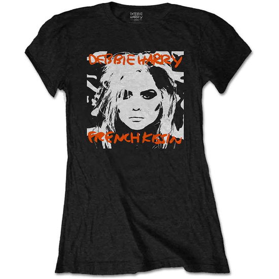 Cover for Deborah Harry · Debbie Harry Ladies T-Shirt: French Kissin' (Black) (T-shirt)