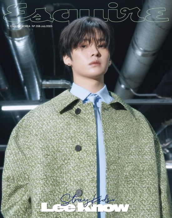 Cover for STRAY KIDS (LEE KNOW) · Esquire Korea August 2025 (Magazine) [C edition] (2025)