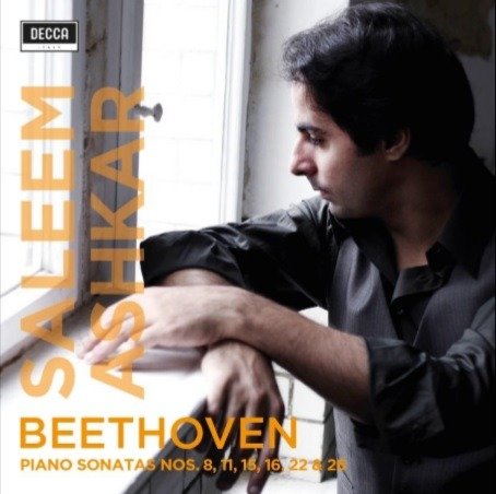 Cover for Saleem Ashkar · Beethoven Piano Sonatas Nos. 8, 11, 15, 16, 22 &amp; 26 (CD) (2021)
