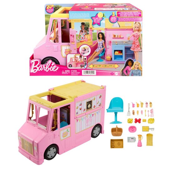 Barbie Limonadewagen met Pop - Mattel - Produtos -  - 0194735162444 - 