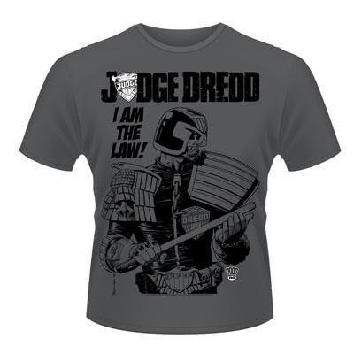 Cover for Judge Dredd · I Am the Law 3 Grey (T-shirt) [size XXL] (2013)