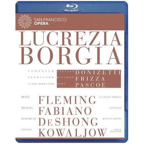 Cover for Fleming Renee, Fabiano Michael, Elizab · San Francisco Opera - Donizetti: Lucre (Blu-ray) (2013)