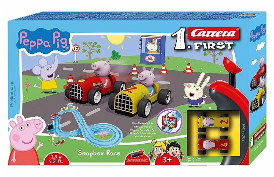 Cover for None · Soapbox Race Peppa Pig Carrera FIRST (63044): 3 meter (Toys)