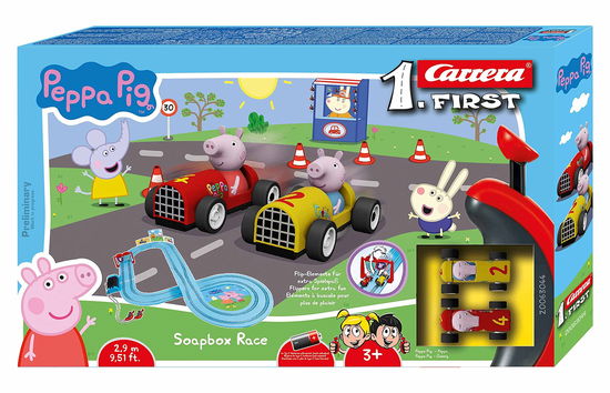 Cover for None · Carrera First Peppa Pig  Soapbox Race Toy (MERCH)