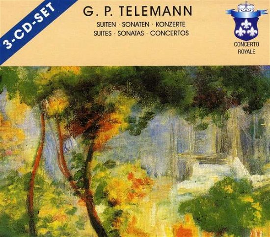 Cover for Telemann Georg Philipp · Suiten Sonaten Konzerte (CD) (2015)