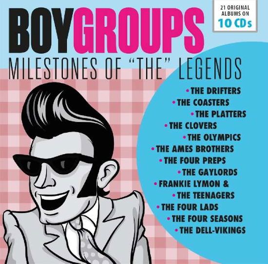 Cover for Aa.vv. · Boy Groups - Milestones Of The Legends (CD) (2017)