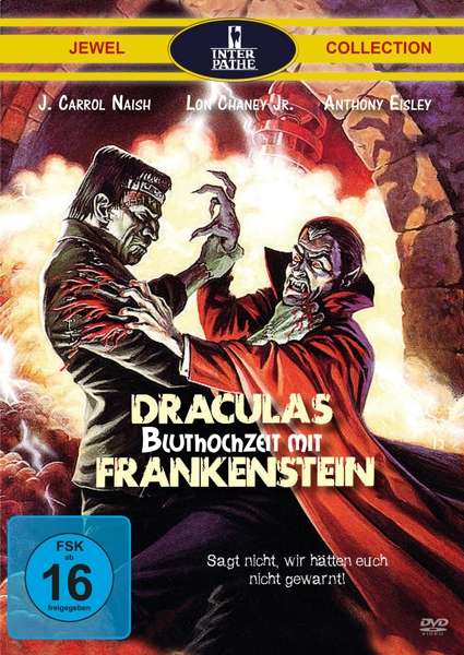 Cover for Chaney Junior, Lon / Carrol Naish, Joseph Patrick · Draculas Bluthochzeit Mit Frankenstein (DVD) (2020)